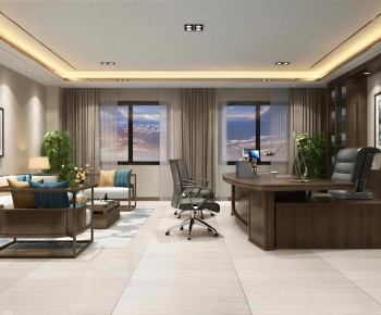 Modern Manager's Office-ID:905989898