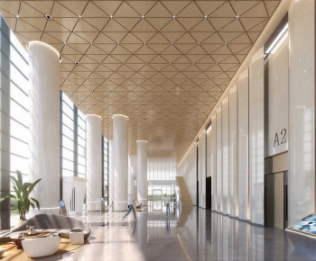 Modern Office Reception Desk-ID:578308114