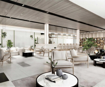 Modern Office Rest Area-ID:596647989