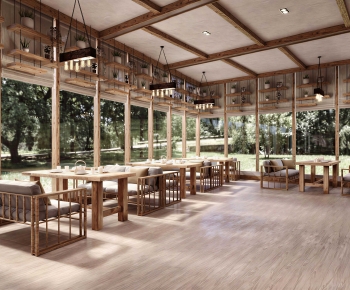 Industrial Style Restaurant-ID:790991079