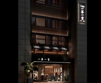 New Chinese Style Facade Element-ID:638731968