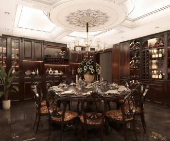 European Style Dining Room-ID:572530038