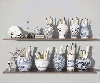 New Chinese Style Decorative Set-ID:550560952