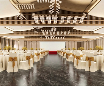 Modern Banquet Hall-ID:530450343