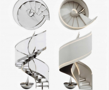 Modern Rotating Staircase-ID:646120073