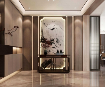 New Chinese Style Hallway-ID:610341077