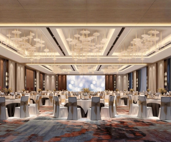 Modern Banquet Hall-ID:618486886