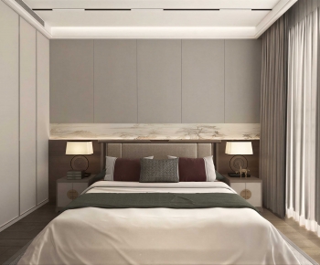 New Chinese Style Bedroom-ID:486511956