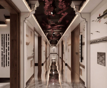 New Chinese Style Corridor-ID:320171122