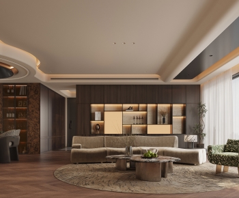 Modern A Living Room-ID:699615002