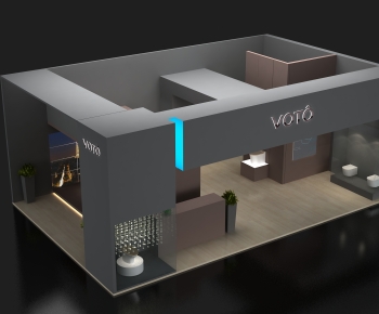 Modern Exhibition Hall-ID:965398072