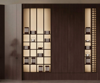 New Chinese Style Bookcase-ID:536484003