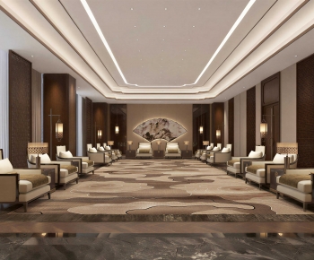 New Chinese Style Reception Room-ID:736527926