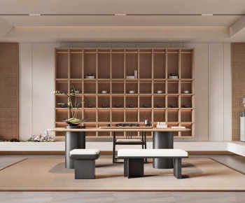 New Chinese Style Tea House-ID:890995033