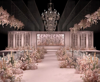 Modern Banquet Hall-ID:779051074