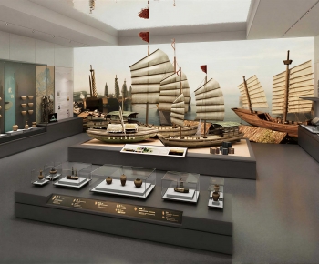 Modern Exhibition Hall-ID:295250895