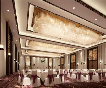 New Chinese Style Banquet Hall-ID:315602066