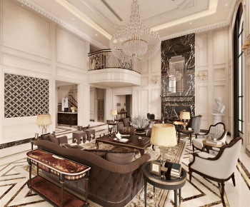 European Style A Living Room-ID:686692003