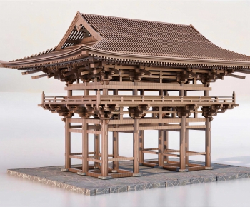 Chinese Style Ancient Architectural Buildings-ID:504307998