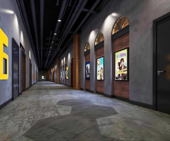 Industrial Style Cinema-ID:434920074