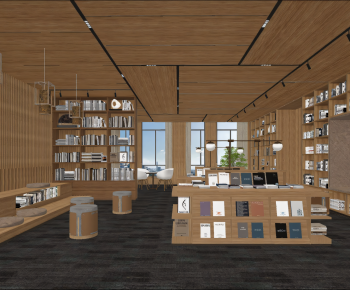 Modern Bookstore Book Bar-ID:556242949