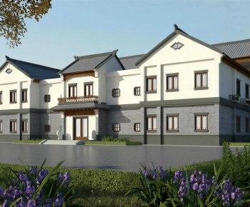 New Chinese Style Detached Villa-ID:497025013