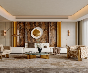 Modern A Living Room-ID:665358079