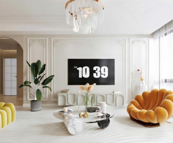 French Style A Living Room-ID:929213057