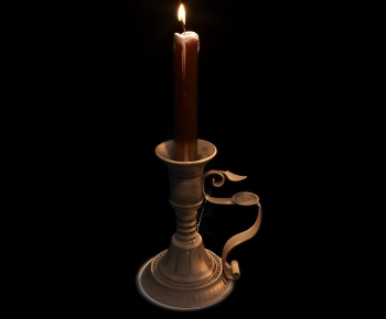 Retro Style Candles/Candlesticks-ID:607566129