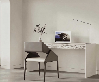 Modern Computer Desk And Chair-ID:272069049