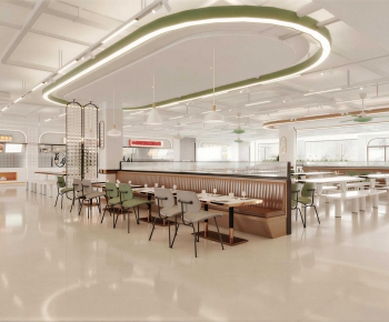 Modern Office Canteen-ID:242459838