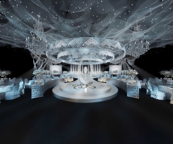 Modern Banquet Hall-ID:979218965
