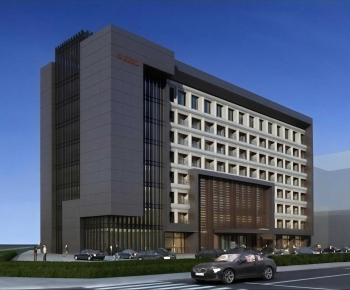 Modern Appearance Of Commercial Building-ID:924058919