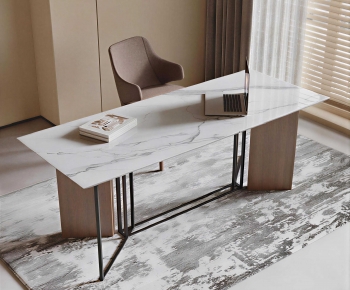 Modern Computer Desk And Chair-ID:940490019