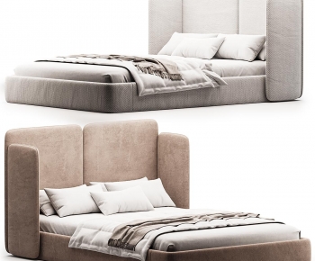 Modern Double Bed-ID:113997941