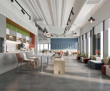 Modern Office Tea Room-ID:793509017