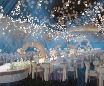 Modern Banquet Hall-ID:405936961