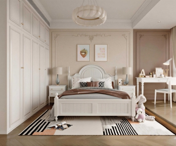 French Style Girl's Room Daughter's Room-ID:574677945