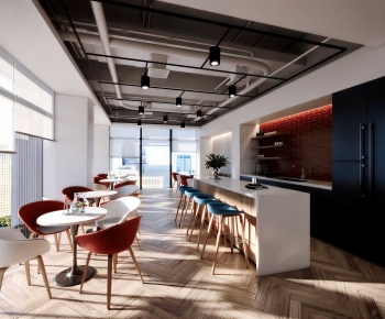 Modern Office Tea Room-ID:223472121