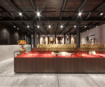 New Chinese Style Exhibition Hall-ID:313219076