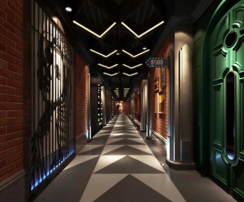 Industrial Style Restaurant-ID:504602914