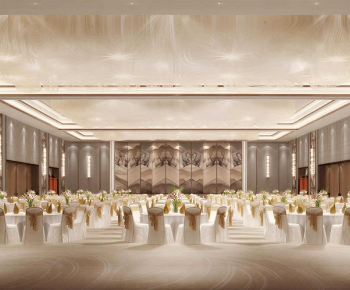 New Chinese Style Banquet Hall-ID:348602067