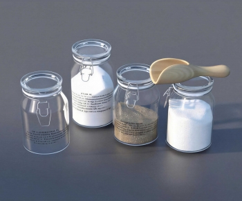 Modern Seasoning Jar-ID:458797936
