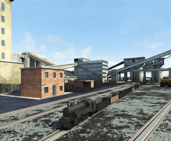 Modern Industrial Building-ID:103120841