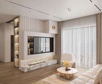 Modern A Living Room-ID:477874046