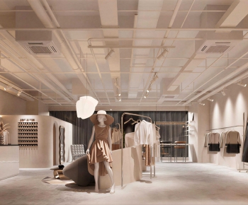 Modern Clothing Store-ID:129889012