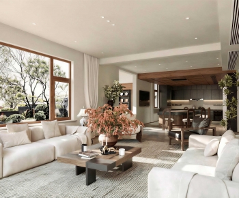 Modern A Living Room-ID:777461054