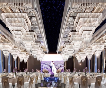 Modern Banquet Hall-ID:543689972