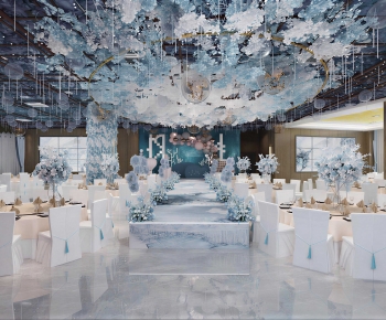 Modern Banquet Hall-ID:663150074