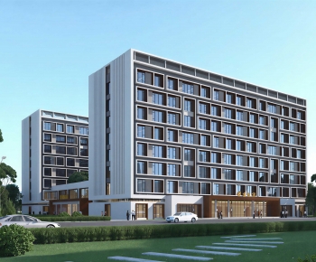 Modern Appearance Of Commercial Building-ID:159193994